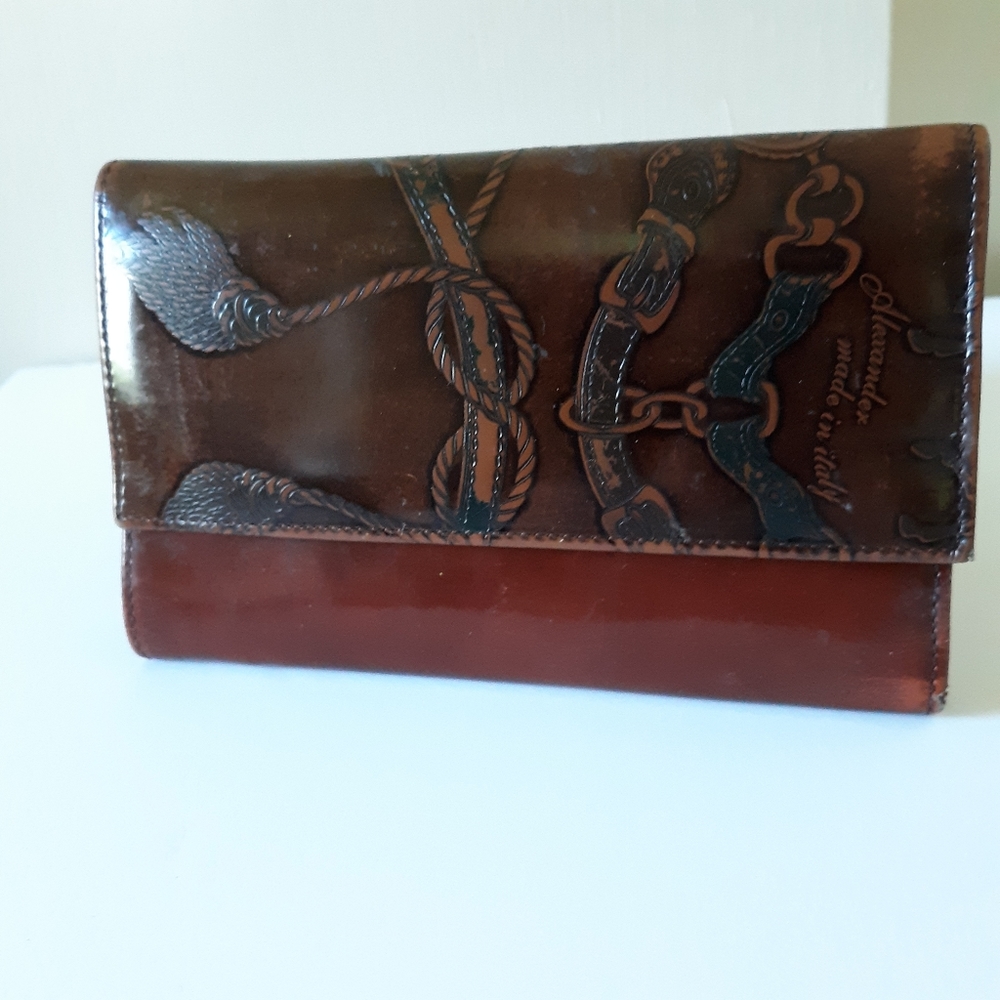 SOLD! Italian horse bit wallet